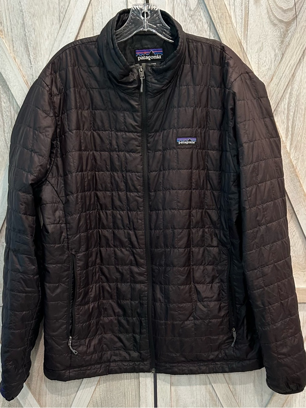 Patagonia Nano Puff Jacket Men’s XL Black PrimaLoft Fall Zip FA19 94212
